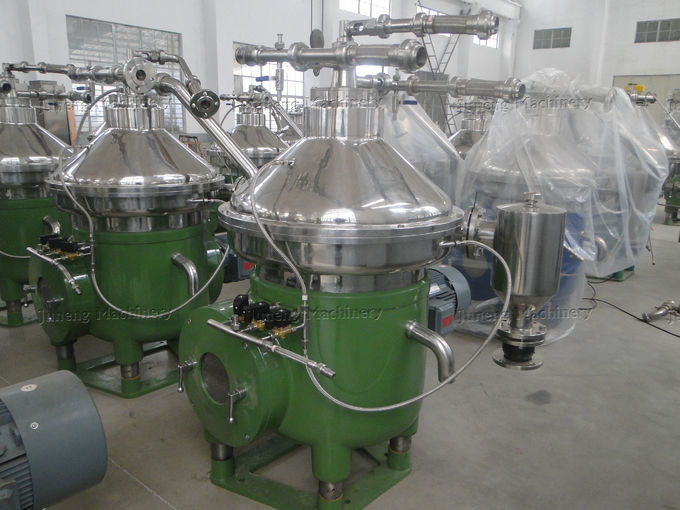 Centrifugeert de maagdelijke de kokosnotenolie van het fabrieksgebruik ononderbroken machine in werking stelt de separator van de schijfolie