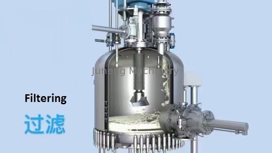 Multifunctions Pressure Filter Dryer Filtering Washing Drying