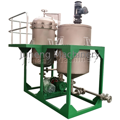 Stainless Steel 304 Vertical Pressure Leaf Filter 2m2 Filtration Area