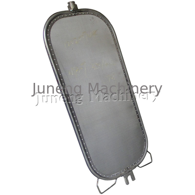 Stainless Steel 304 Vertical Pressure Leaf Filter 2m2 Filtration Area