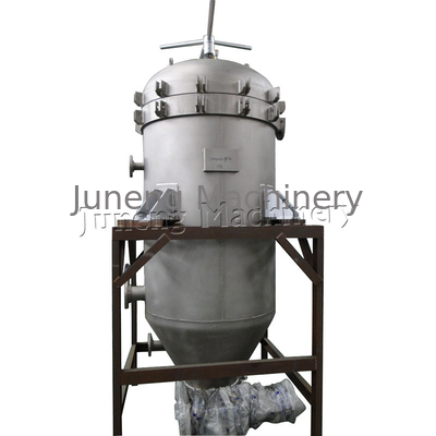 Stainless Steel 304 Vertical Pressure Leaf Filter 20m2 Filtration Area