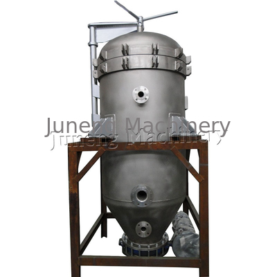 Stainless Steel 304 Vertical Pressure Leaf Filter 20m2 Filtration Area