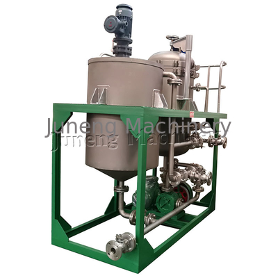 Stainless Steel 304 Vertical Pressure Leaf Filter 2m2 Filtration Area